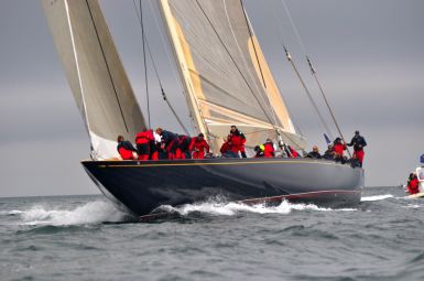 The J Class Yachts return to Falmouth