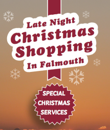 Late Night Shopping in Falmouth on the St Mawes Ferry