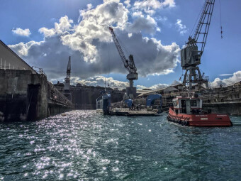 Keep up to date with the King Harry Ferry Dry Docking