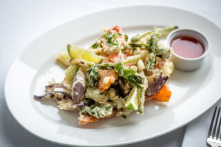 New set lunch and early dinner seaside set menu