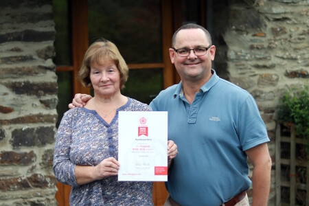 VisitEngland ROSE Award for Roundhouse Barn Holidays