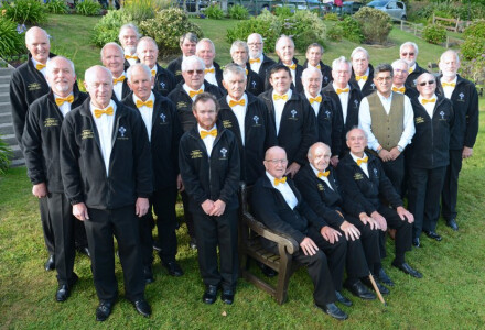 Kerrier Male Choir at Trebah Garden