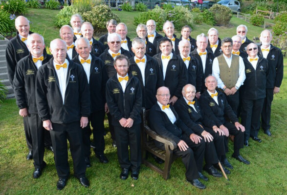 Kerrier Male Choir at Trebah Garden